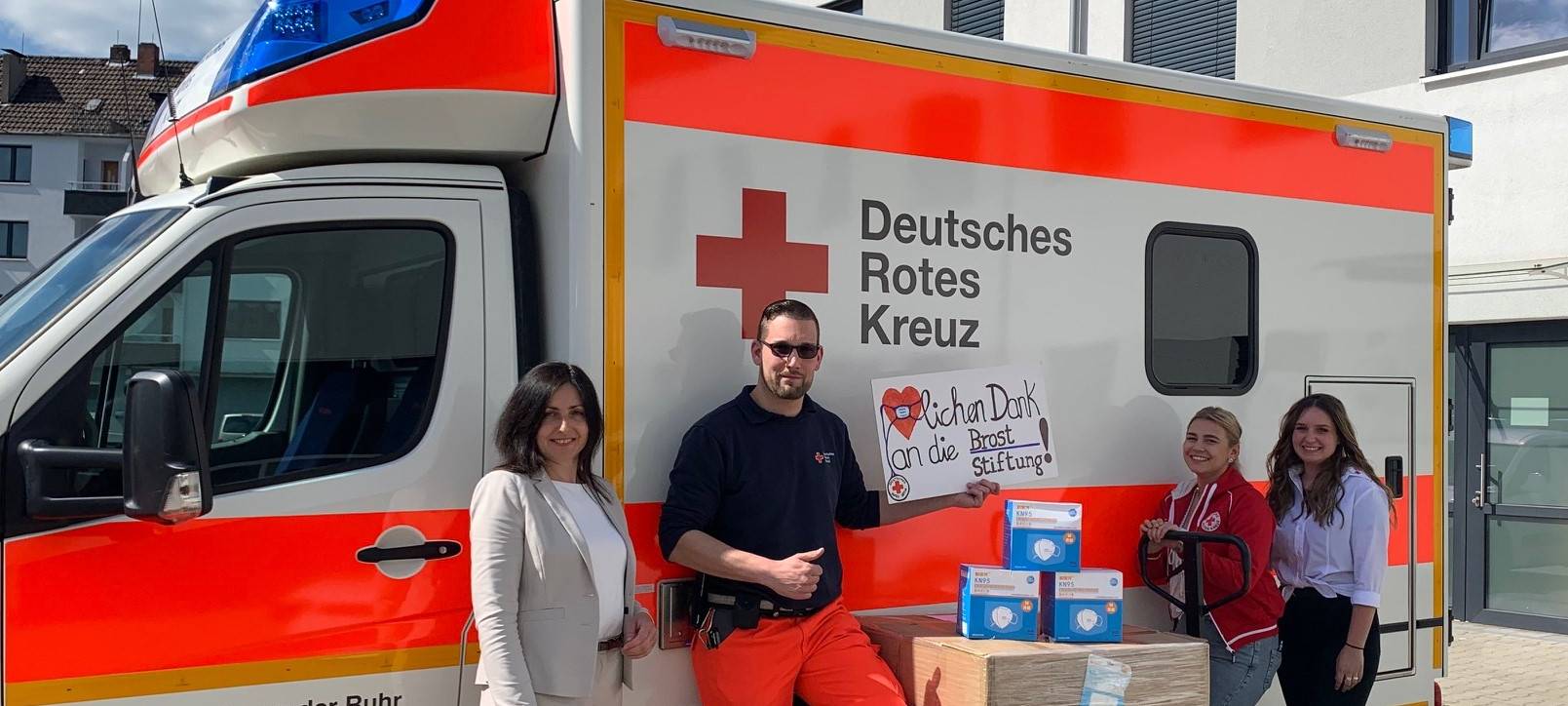 3.700 Masken fürs DRK