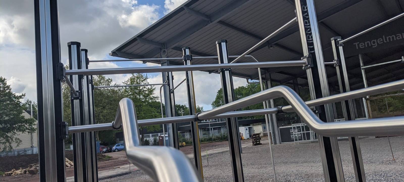 Neue Bauarbeiten am Sportpark Styrum