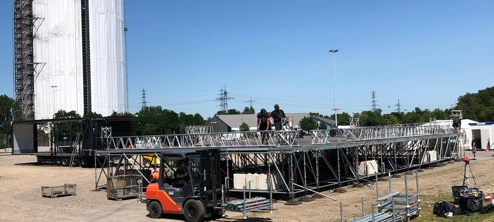 Erstes Konzert in der Autoarena Oberhausen