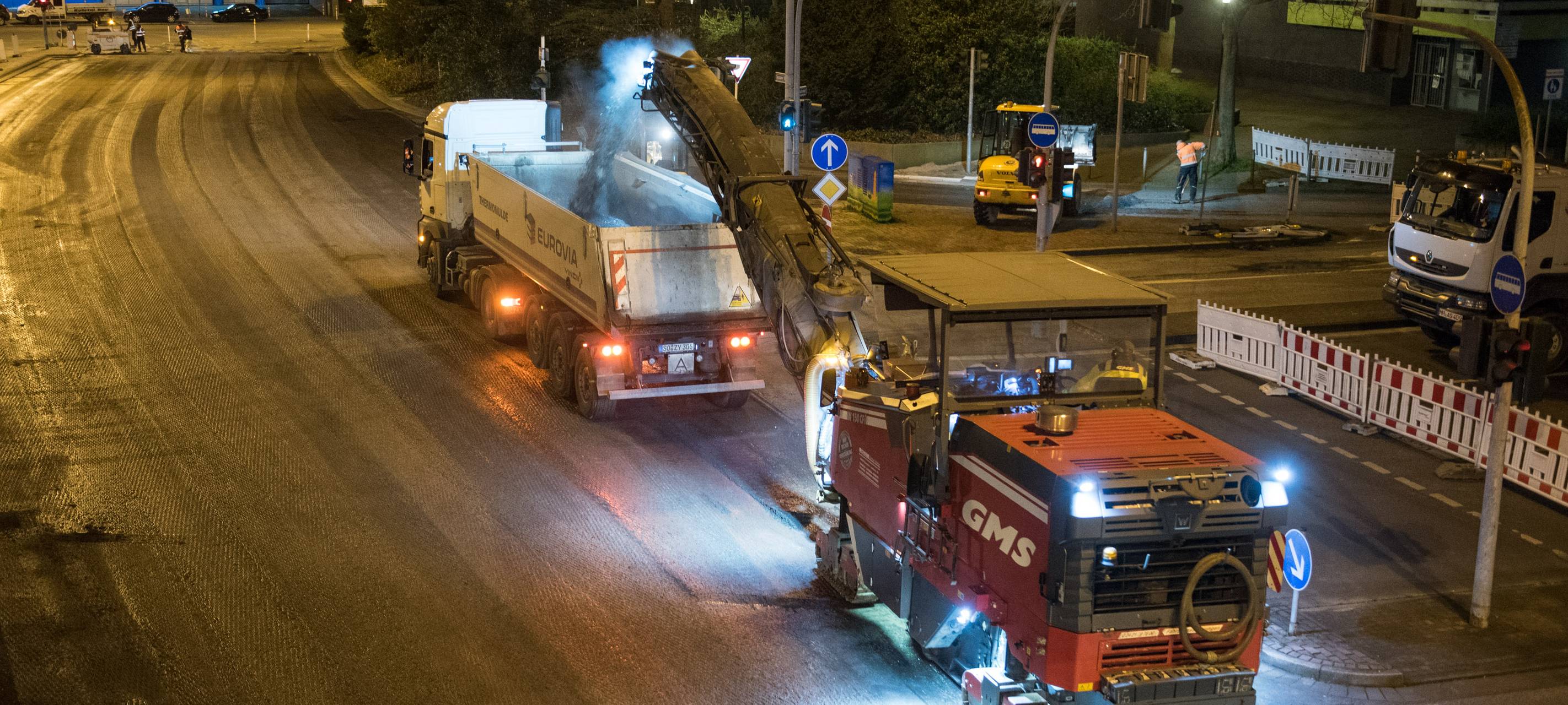 Großbaustelle endet - frei Fahrt