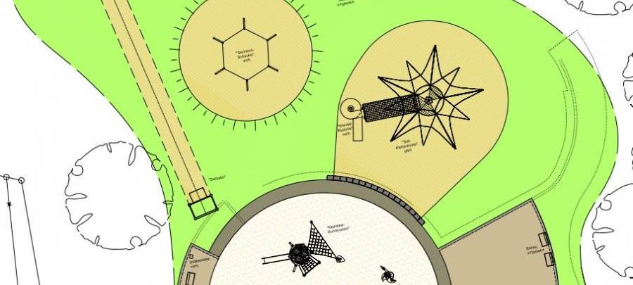 Spielplatz wegen Umbau gesperrt