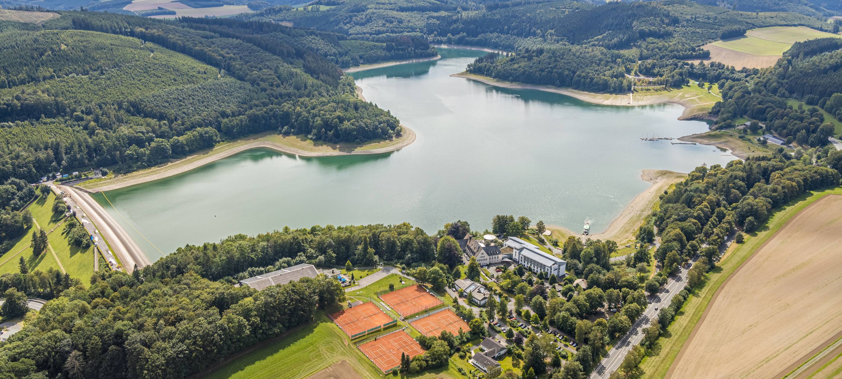 Noch reichlich Wasser in den Talsperren