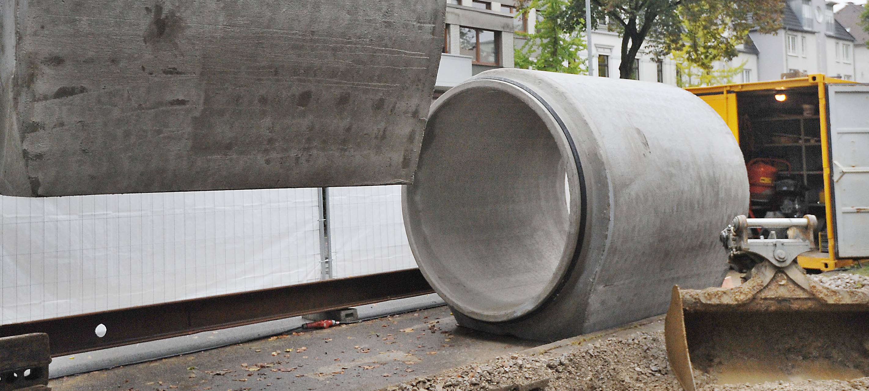 Baustelle auf dem Dickswall