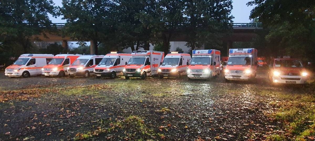 Große Evakuierung im Duisburger Norden