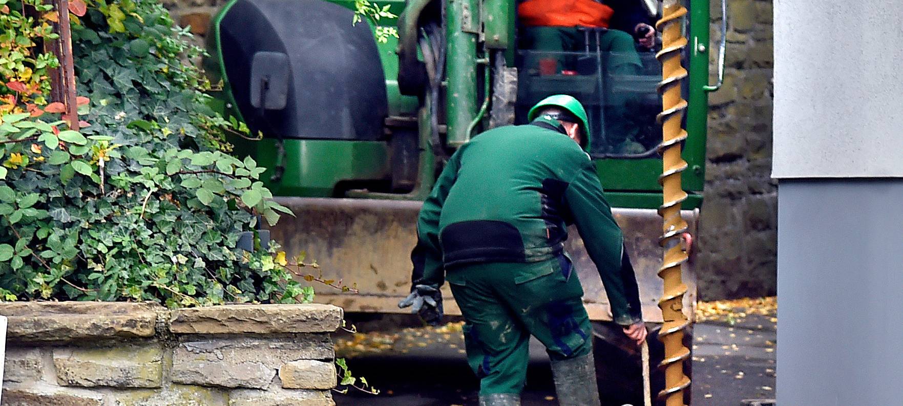 Sondierung im Bereich Witthausbusch
