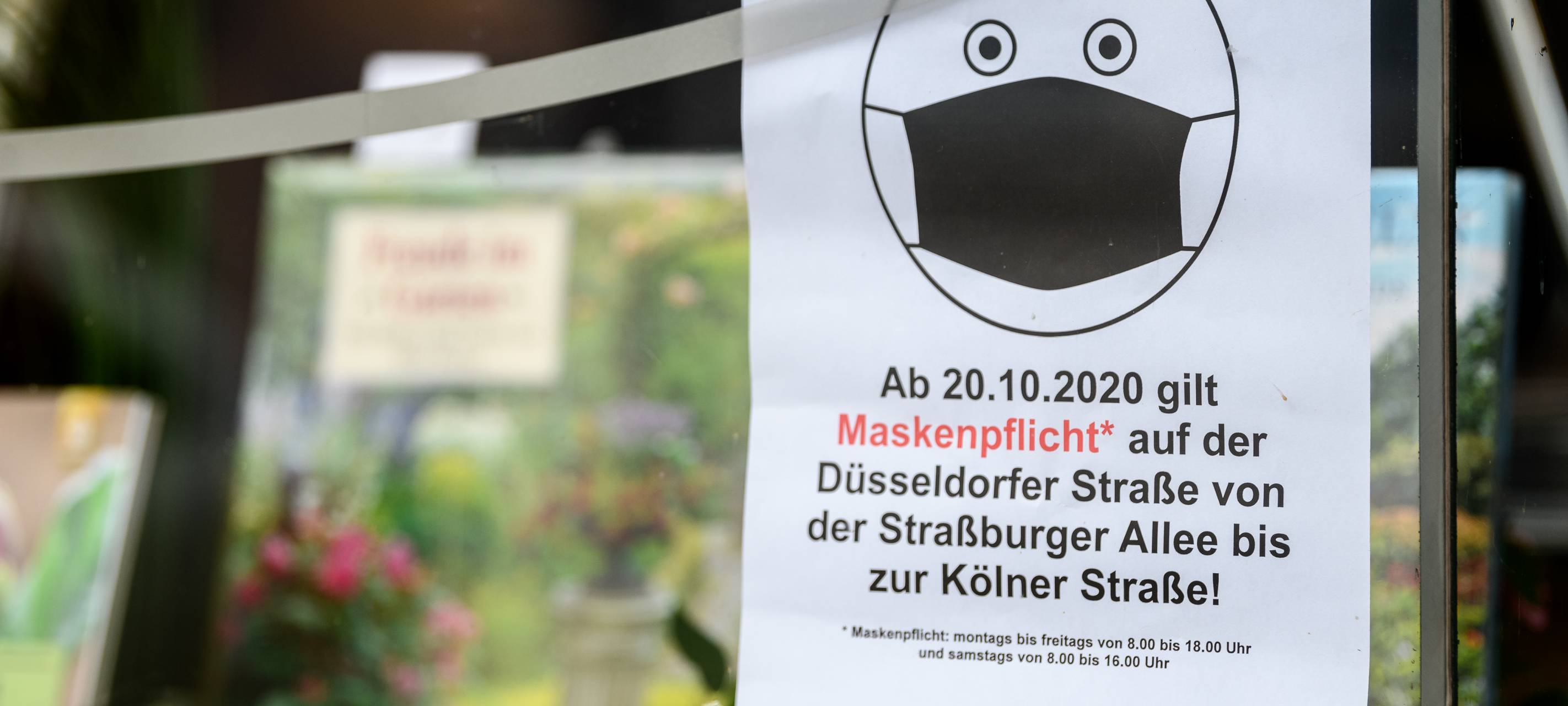 Keine Hinweisschilder auf neue Maskenpflicht