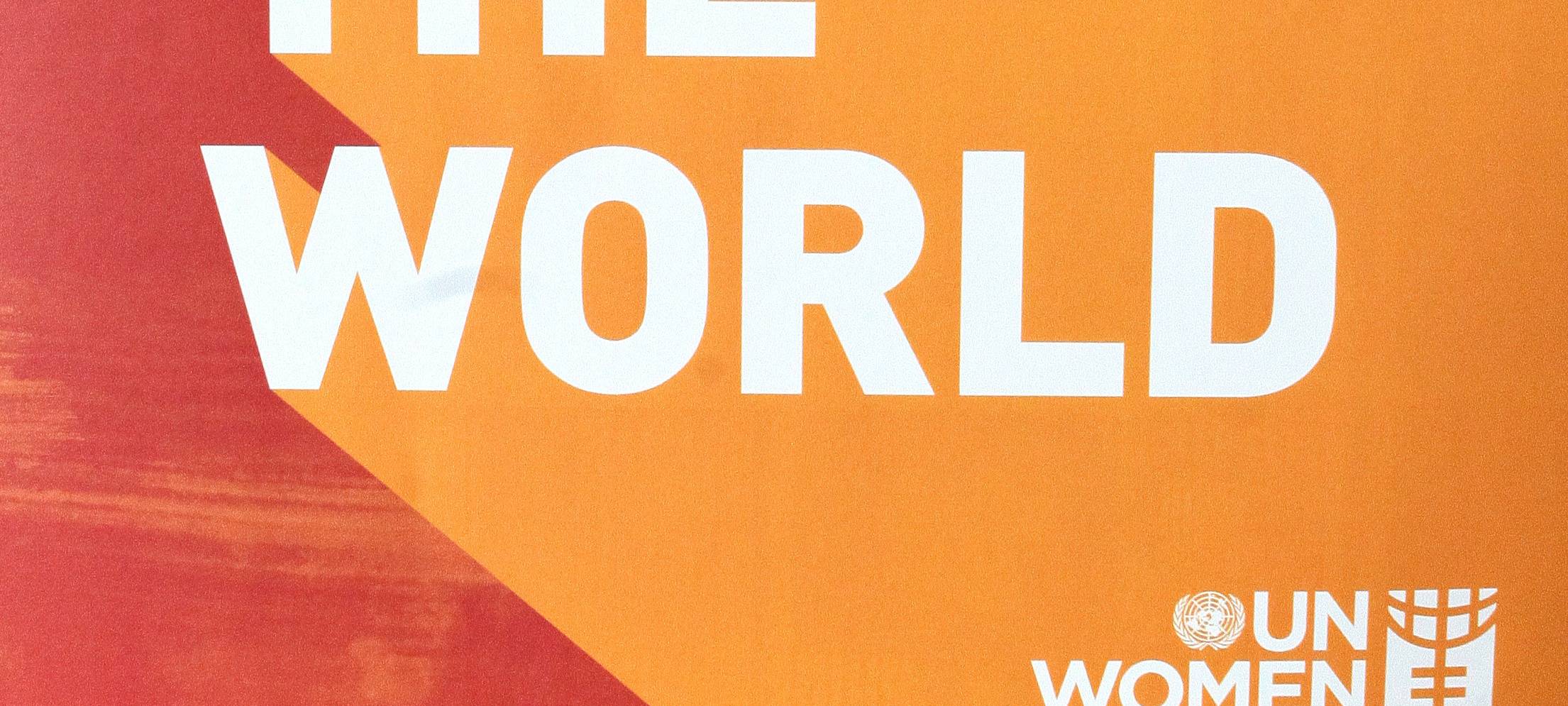 Zeichen gegen Gewalt an Frauen