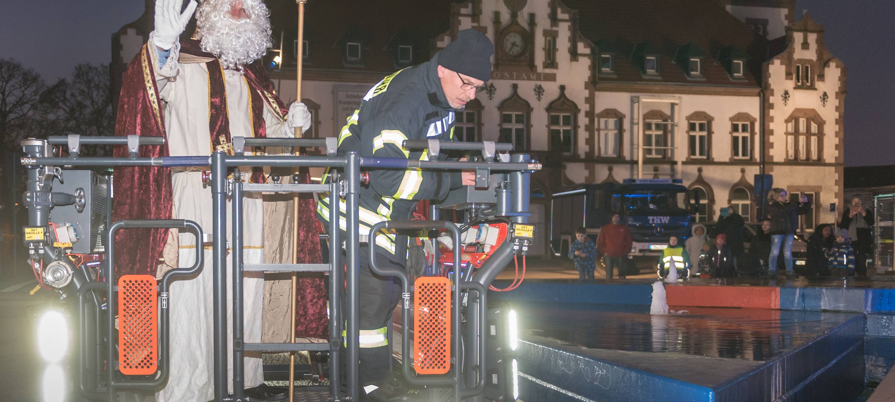 Traditioneller Nikolaus-Einflug diesmal digital