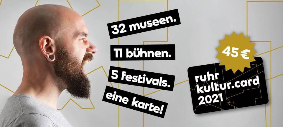 RuhrKultur.Card 2020 bis Ende April gültig