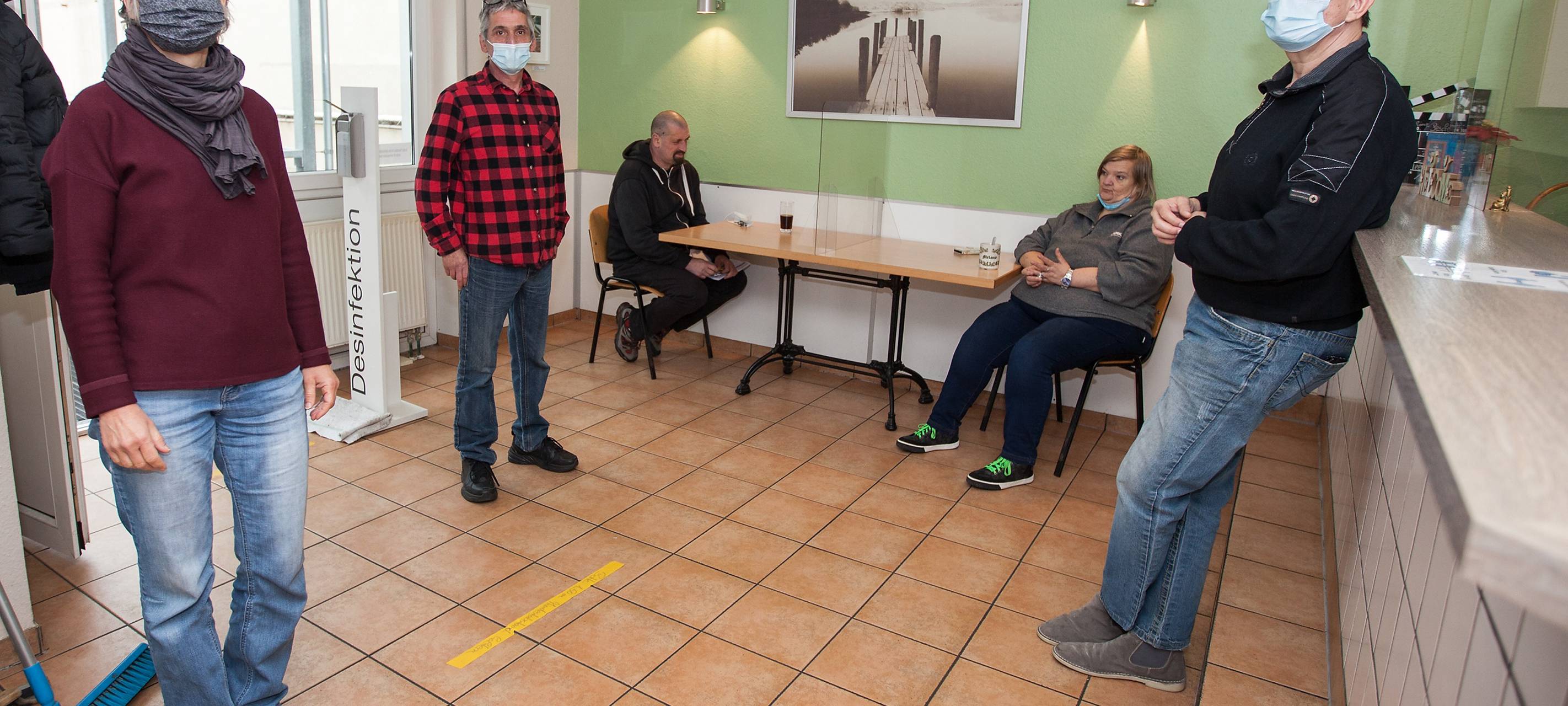 Wg Kälte: Teestube für Obdachlose auch Sa u So offen