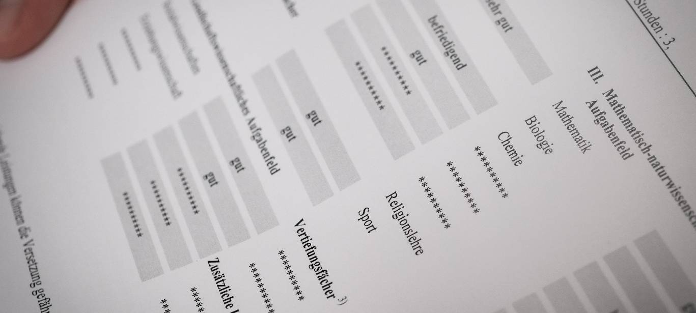 Zeugnisse: Nummer gegen Kummer geschaltet