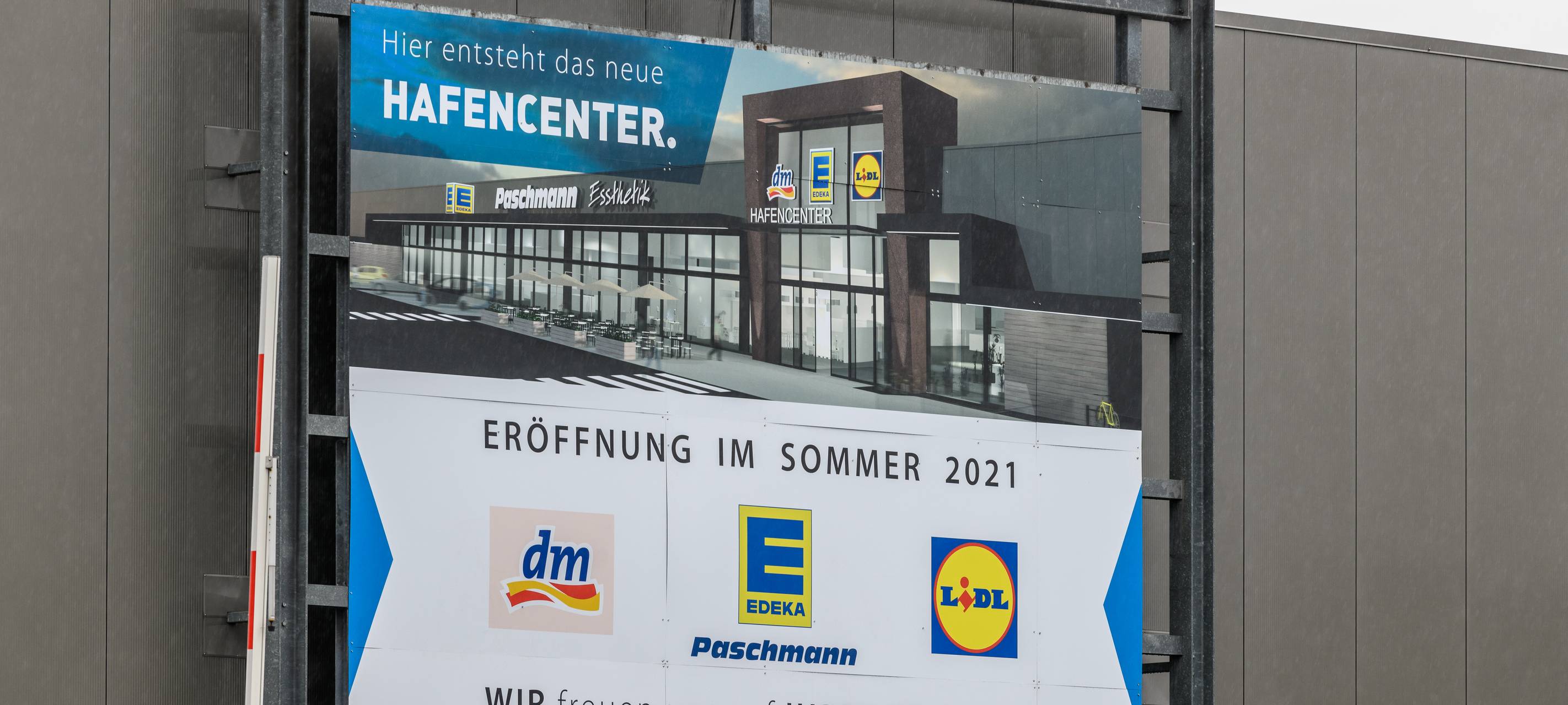 Alter real-Markt wird zum "Hafencenter"