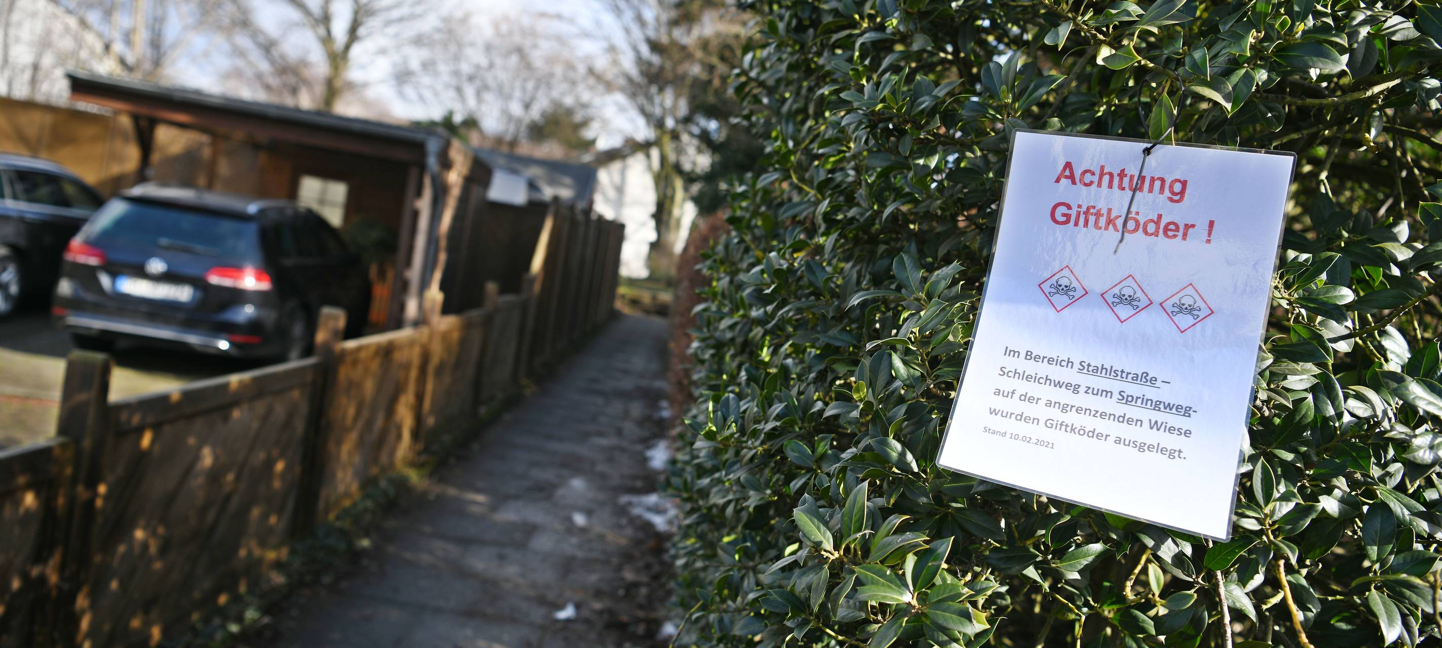 Warnhinweise in Papenbusch-Siedlung entfernt