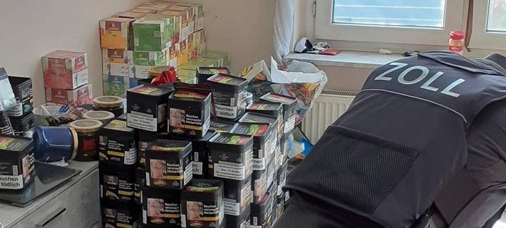 Zollfahnder stellen unversteuerten Shisha-Tabak sicher
