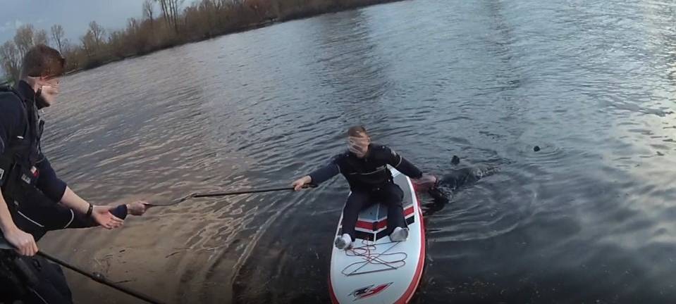 Polizist rettet Senior aus der Ruhr