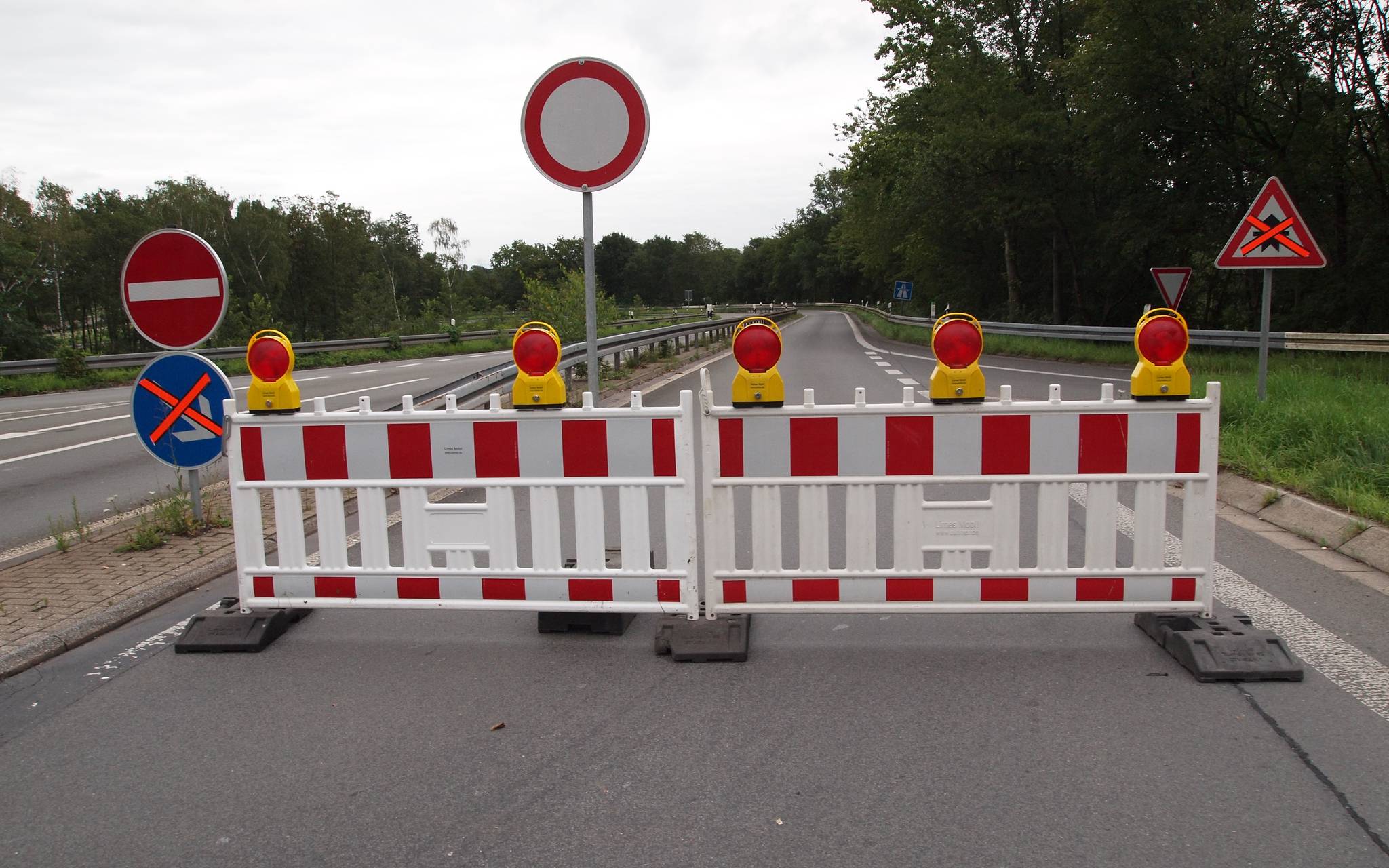 A52 Vollsperrung zwischen Kreuz Breitscheid und Essen