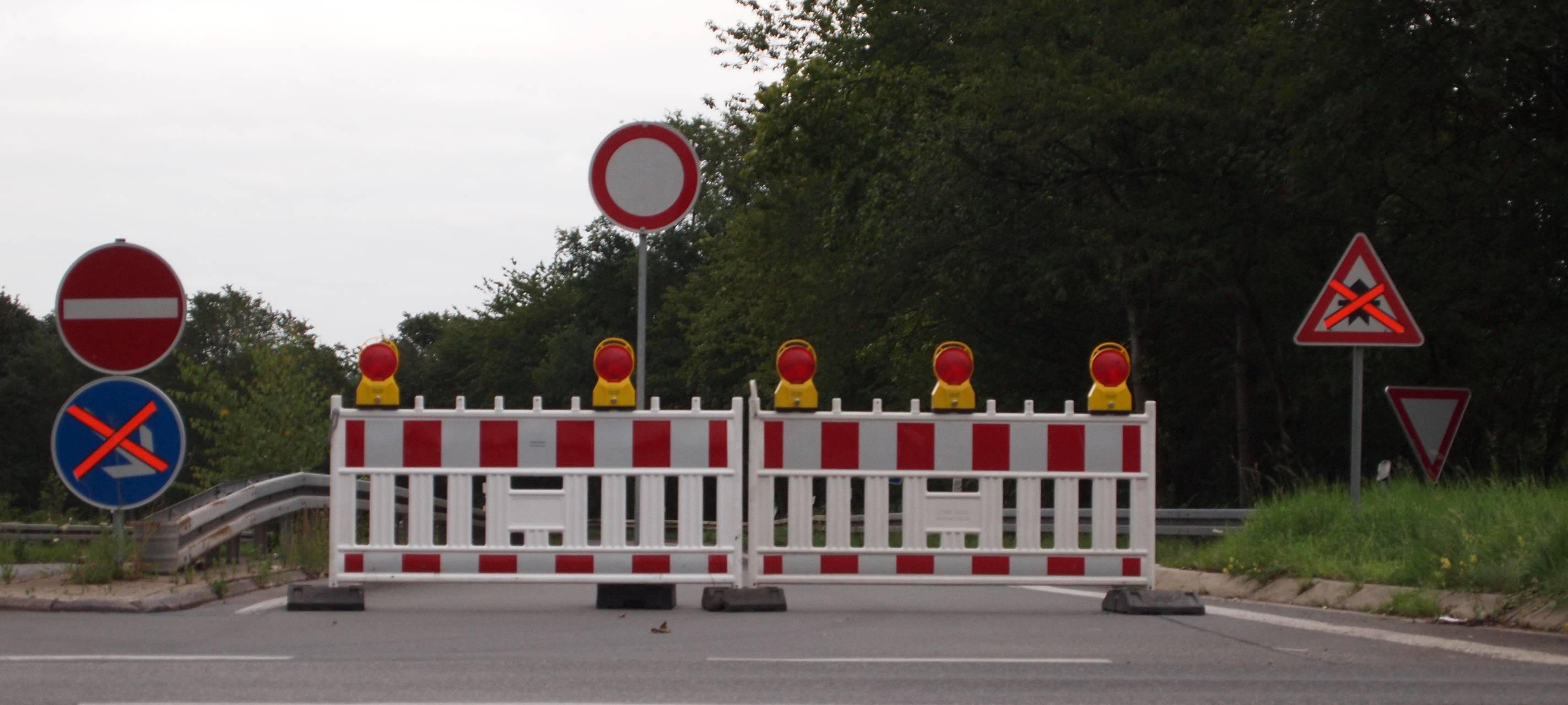 A52 wird vollgesperrt