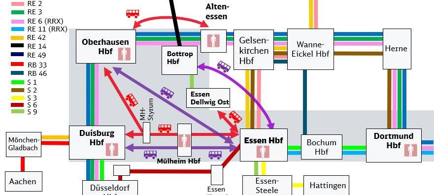 Umfangreiche Sperrungen an Pfingsten