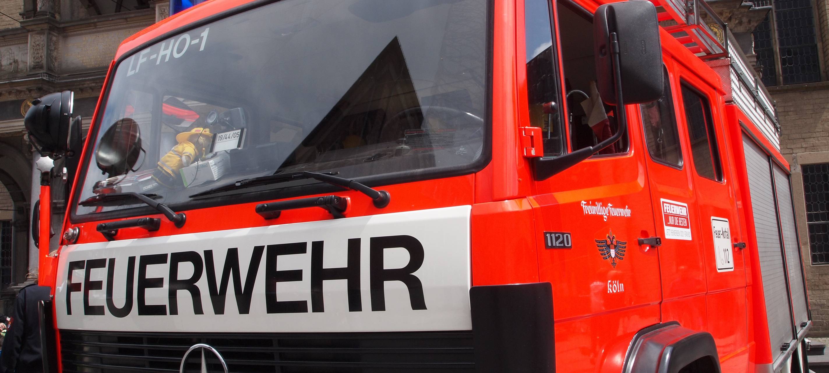 Rauchwolke über dem Revier