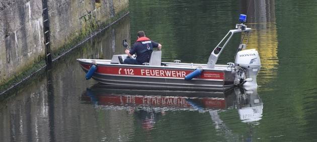 Ölteppich auf der Ruhr