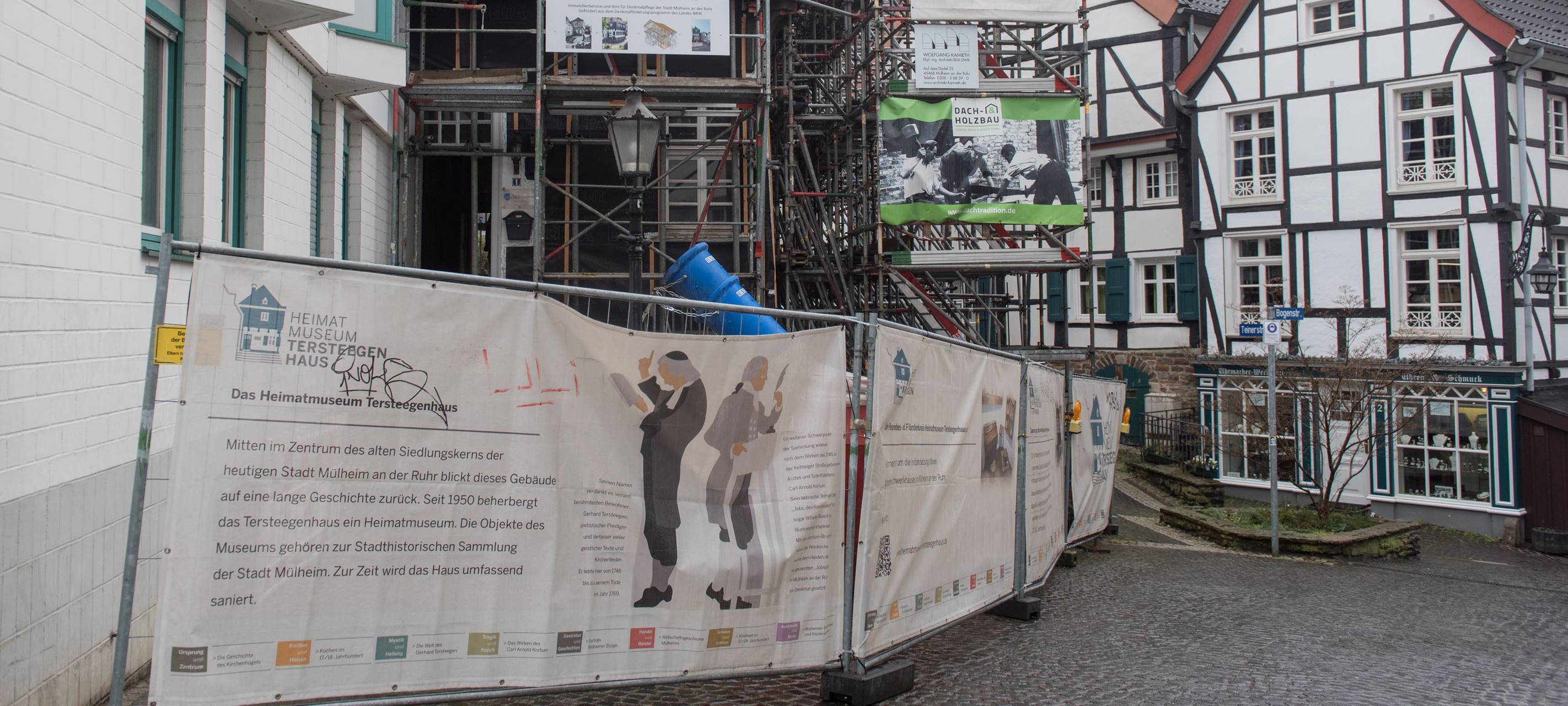 Arbeiten gehen in kleinen Schritten weiter