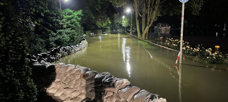 Pegelstand der Ruhr sinkt wieder