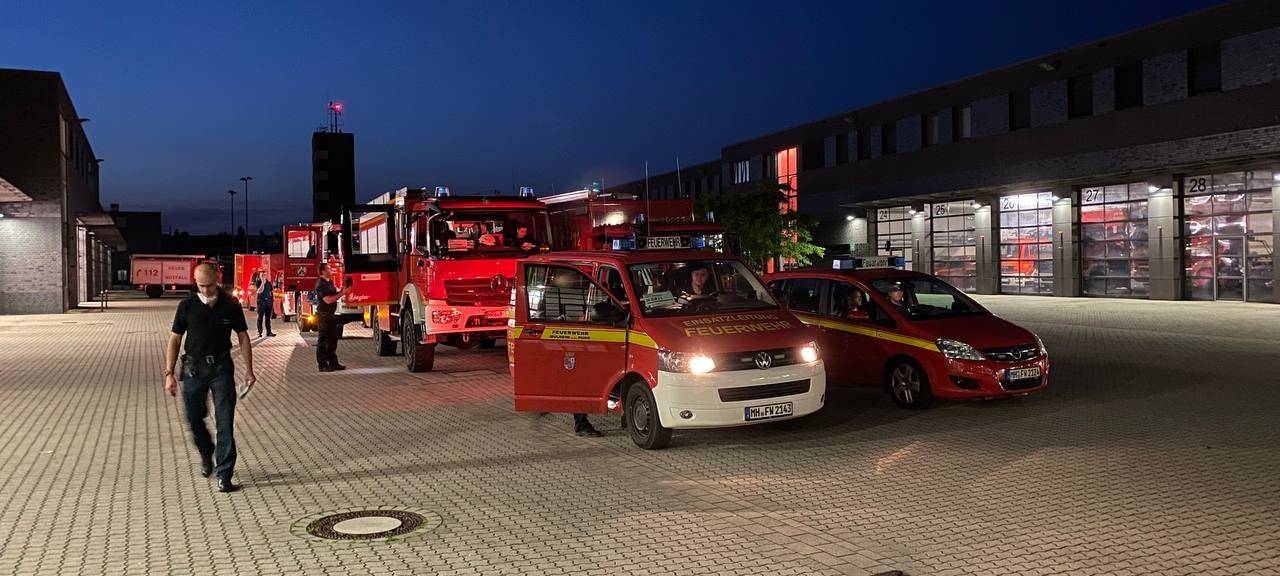 Mülheimer Feuerwehr im Dauereinsatz