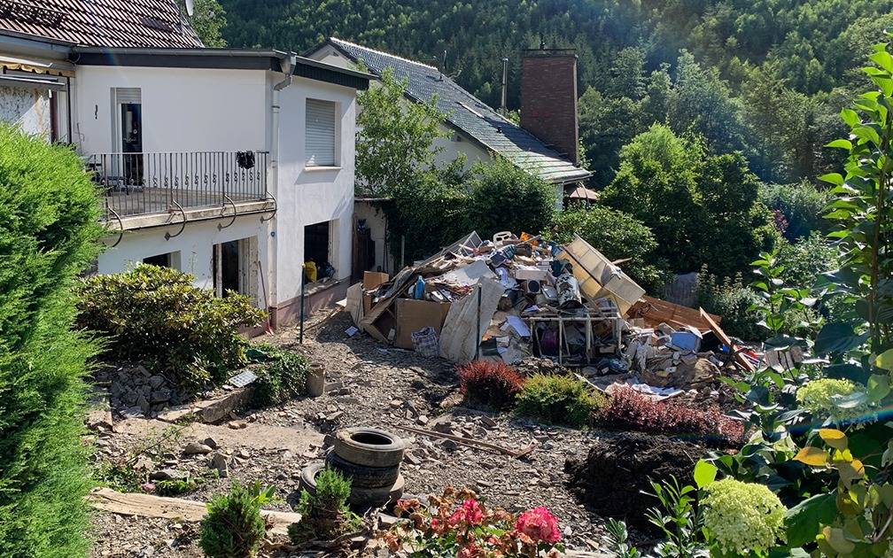 Altena, eine Woche nach der Flutkatastrophe