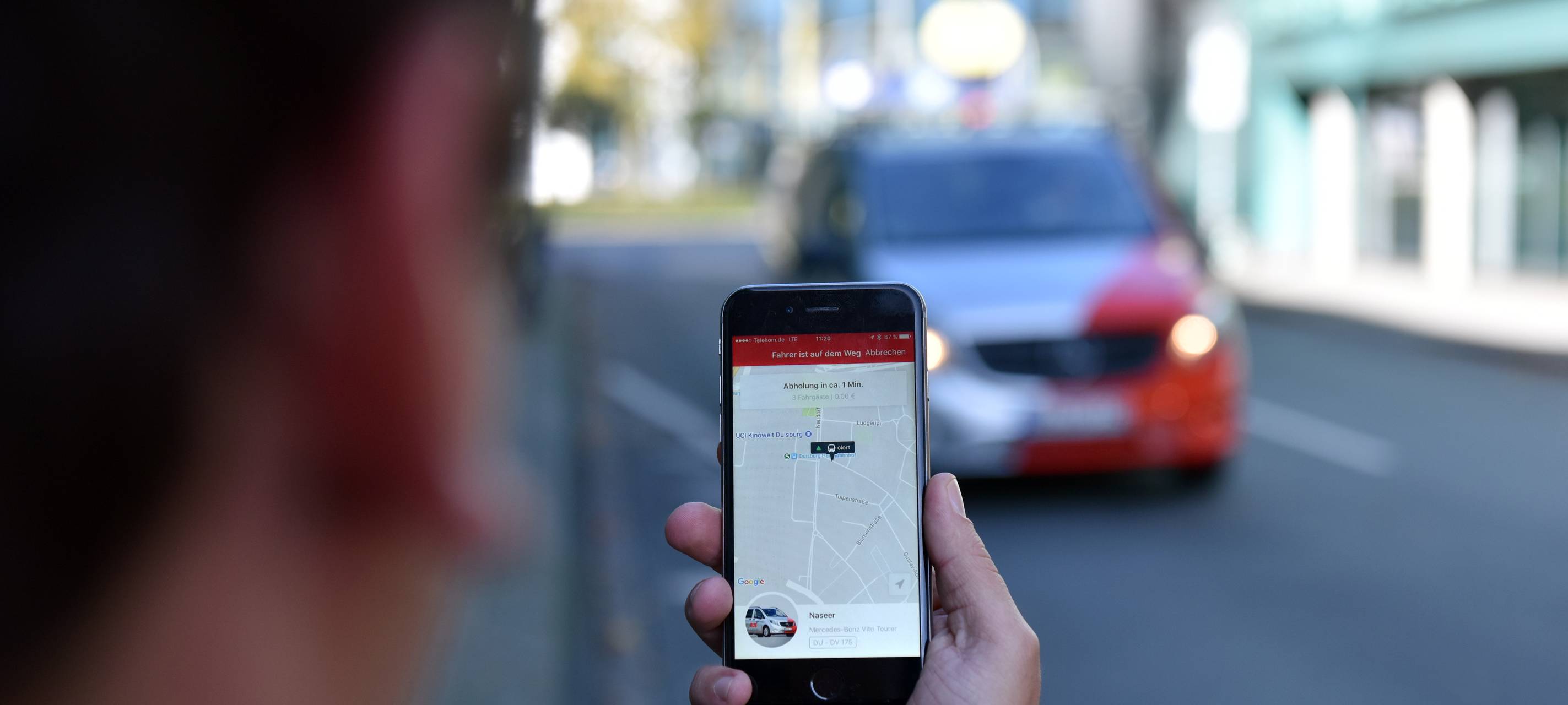 Buchung und Abrechnung via App