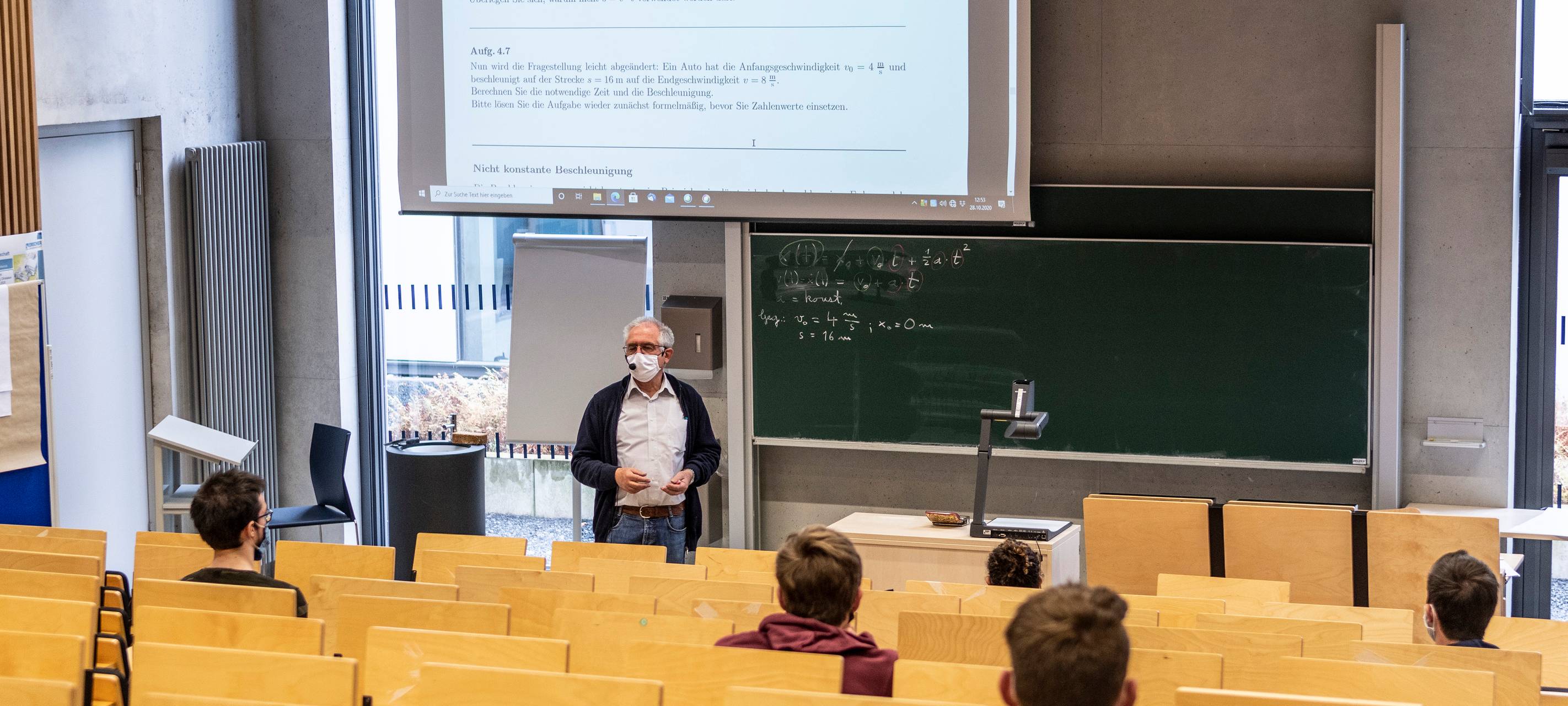 Wintersemester startet mit mehr Präsenz-Angeboten