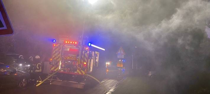 Kellerbrand in Saarn