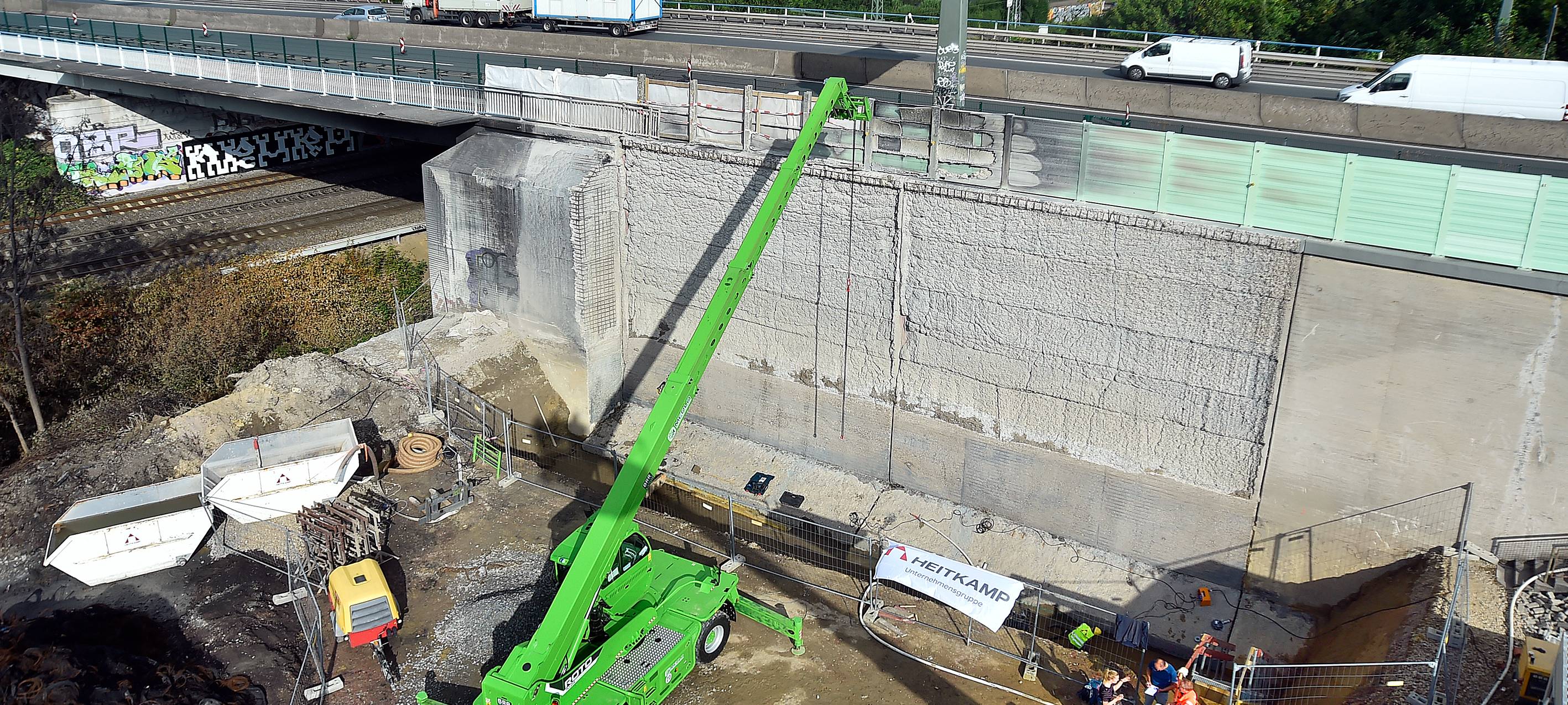 Arbeiten schneller abgeschlossen