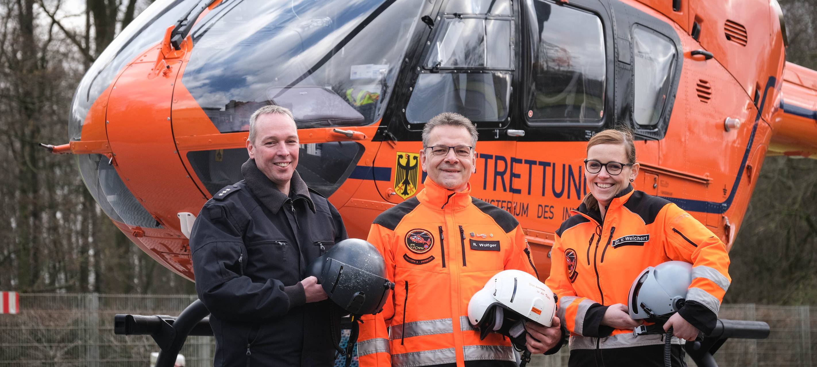 Hubschrauber-Flotte feiert Jubiläum