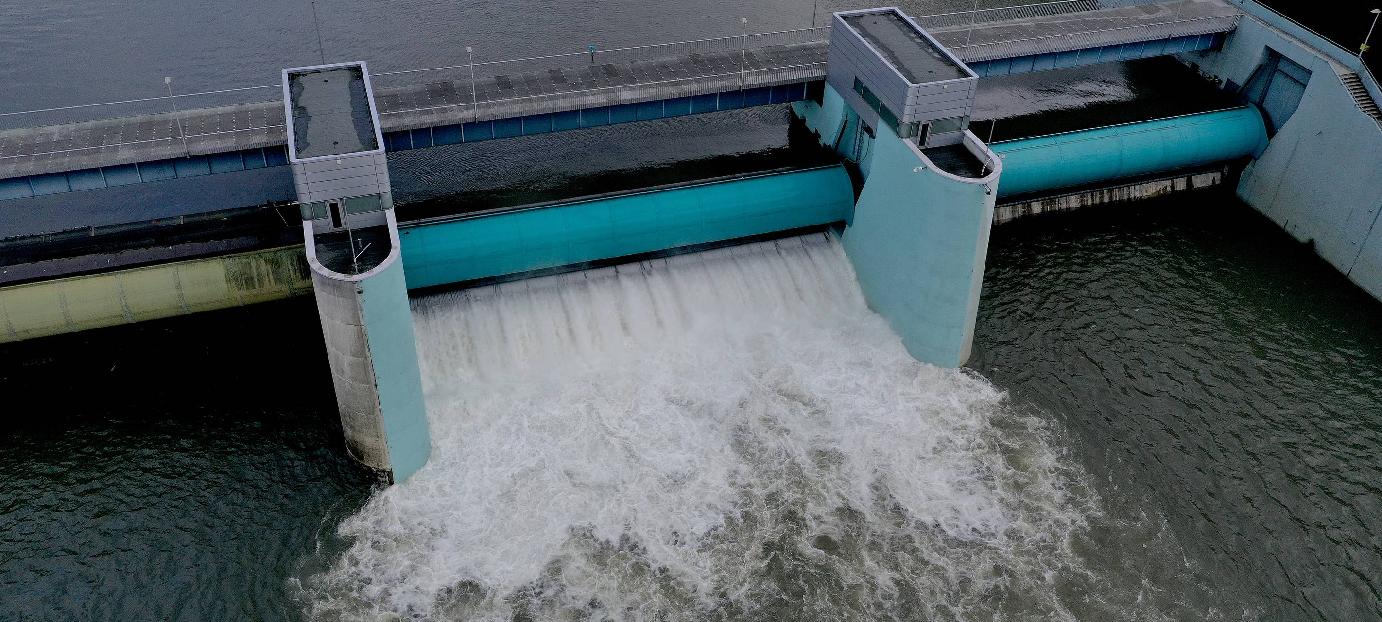 Ruhrverband saniert Stauwehr in Essen
