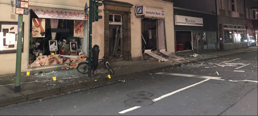 Erneut Geldautomat in Essen gesprengt