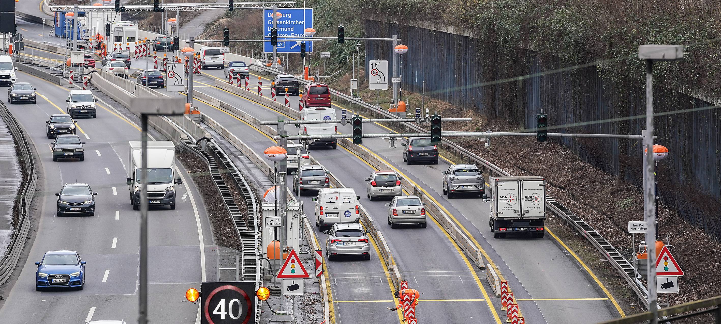 A43: Schwere LWK werden ausgesperrt