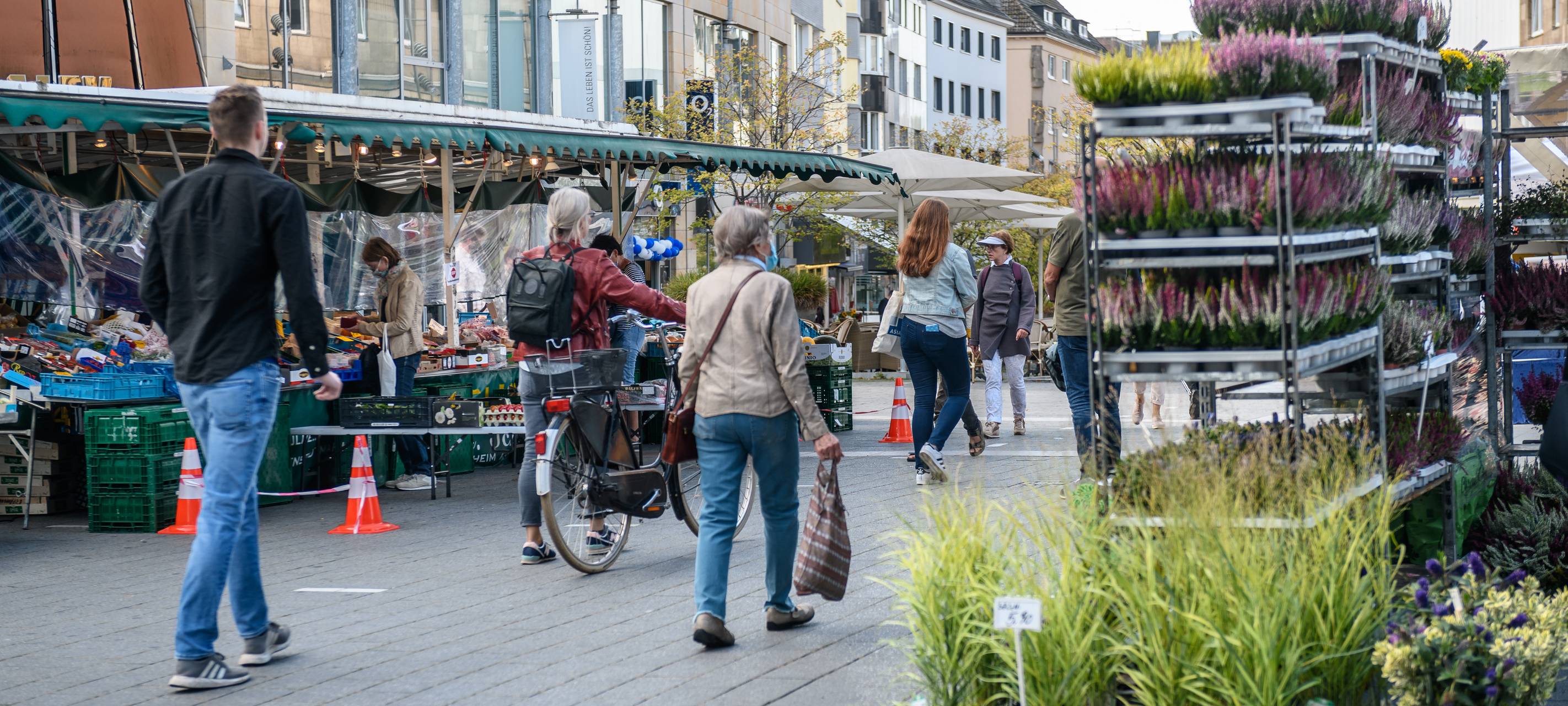 Marktgilde soll Wochenmarkt noch ein Jahr behalten