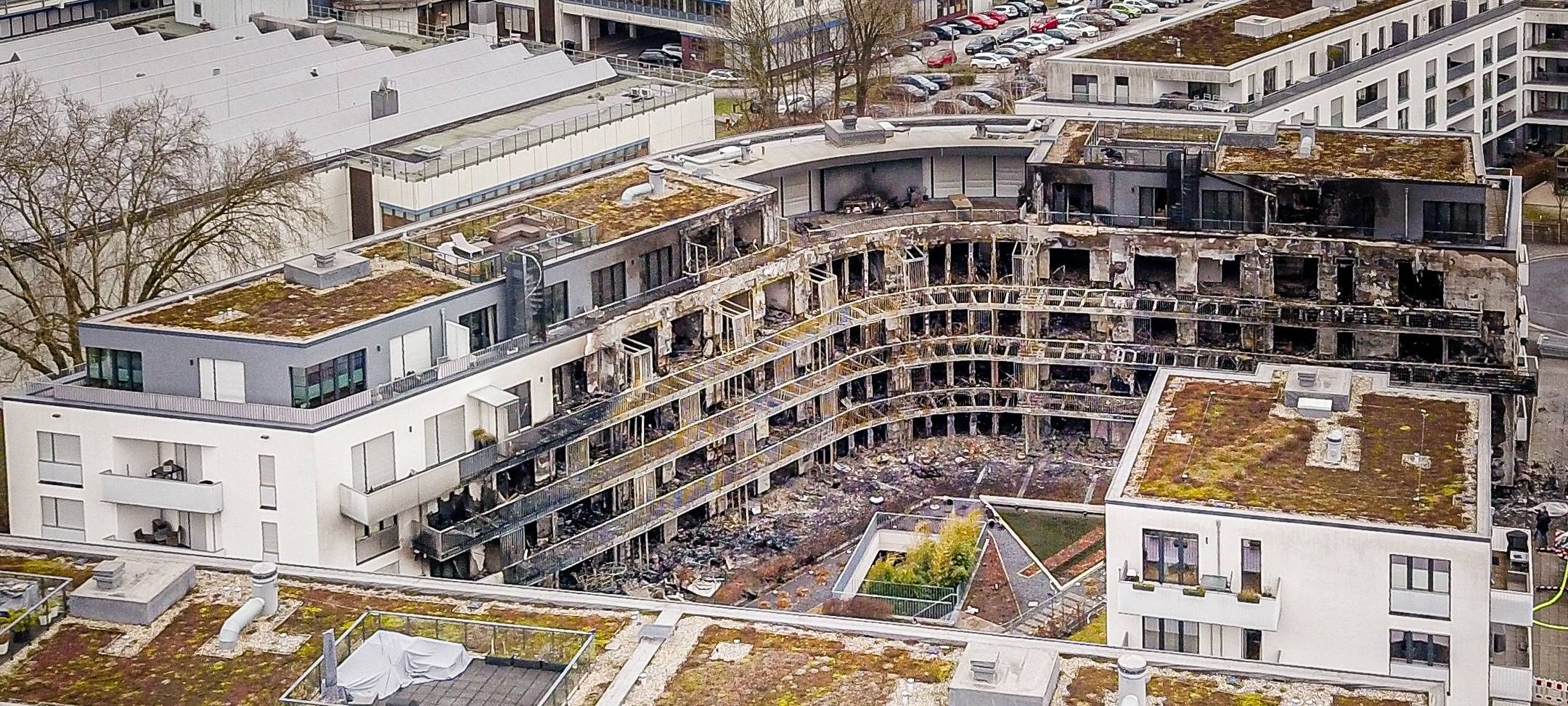 Ursachenforschung zum Großbrand in Essen