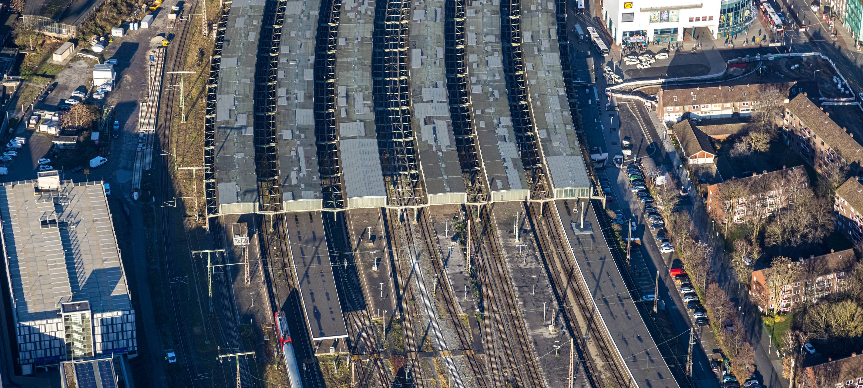 Duisburger Hauptbahnhof wird saniert