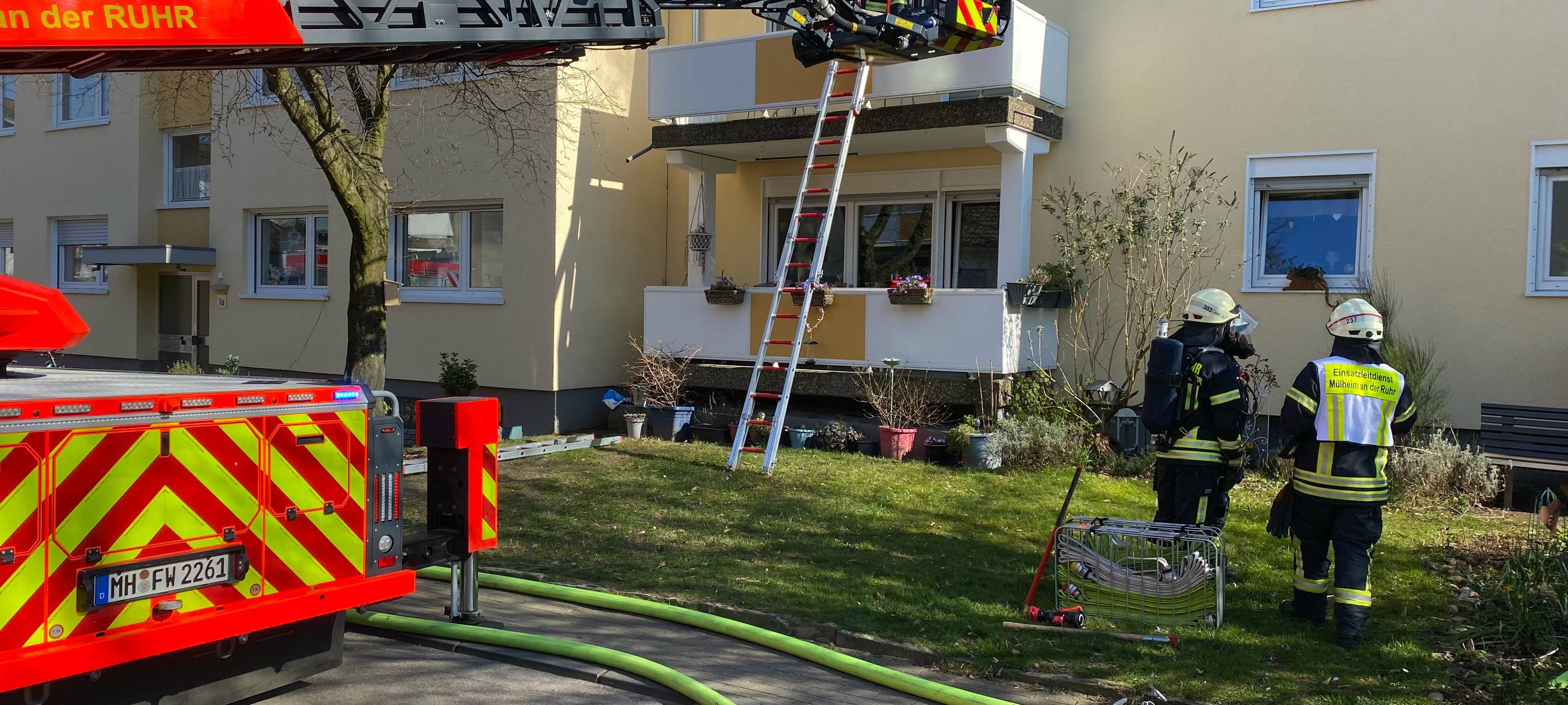 Frau stirbt bei Wohnungsbrand