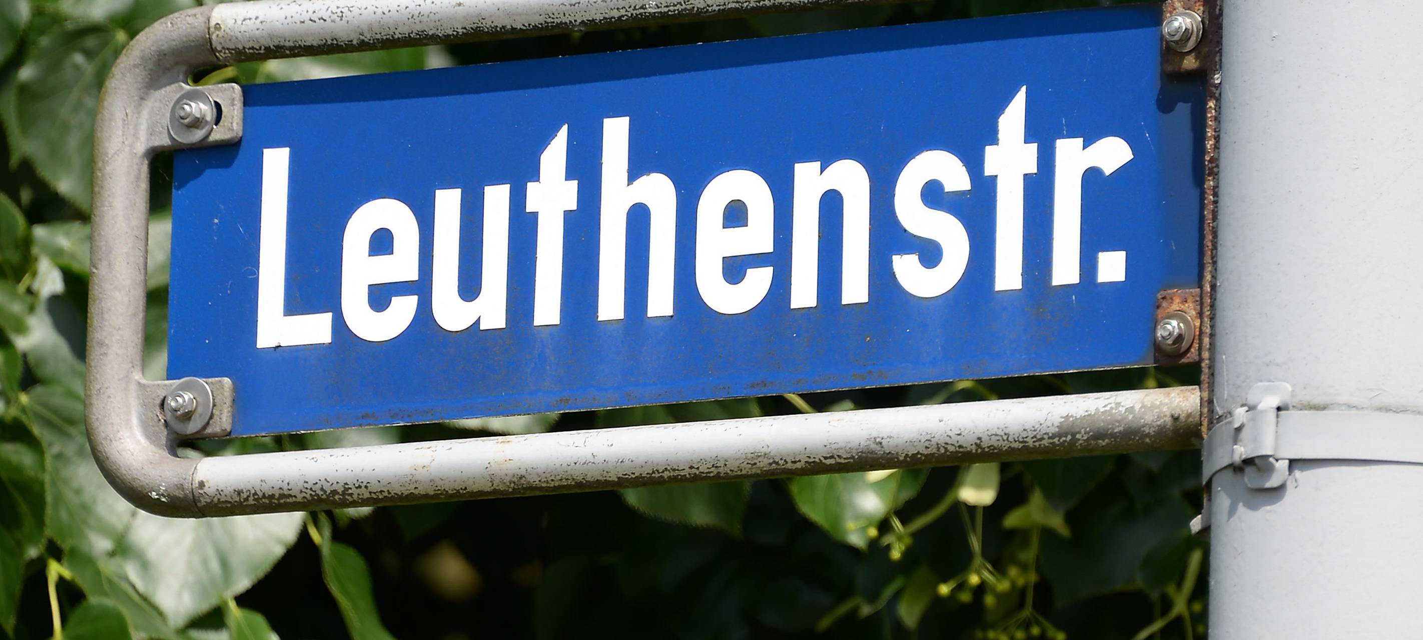 Neun Monate Bauarbeiten auf Leuthenstraße