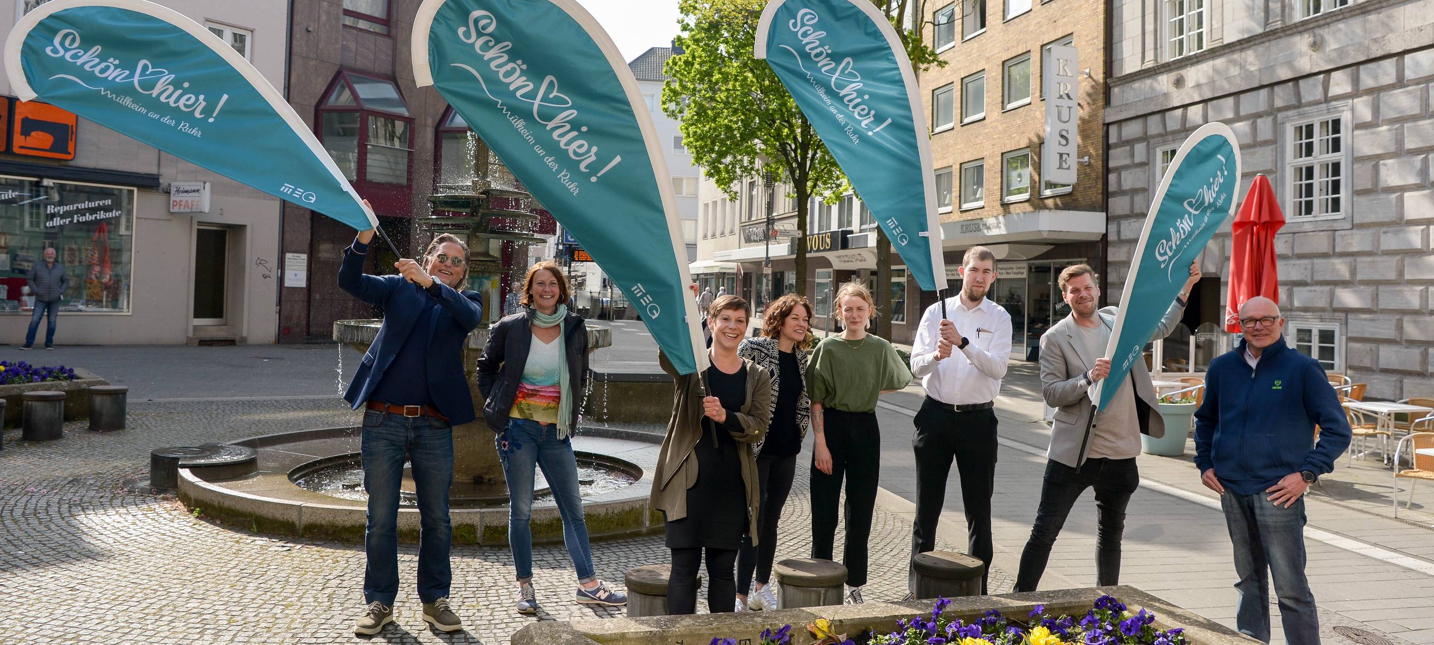 "Schön hier!" im Wallviertel
