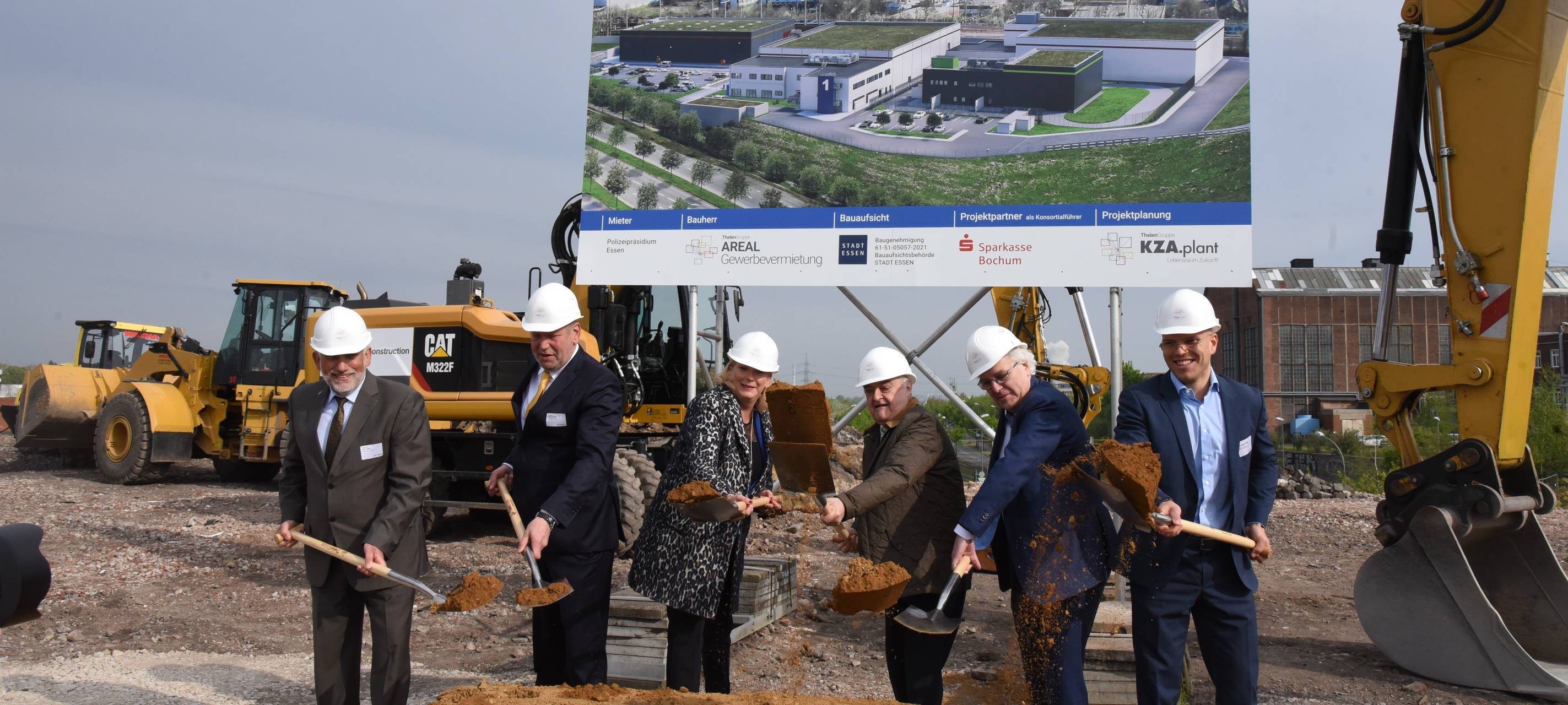 Start für Bauarbeiten am Trainingszentrum der Polizei