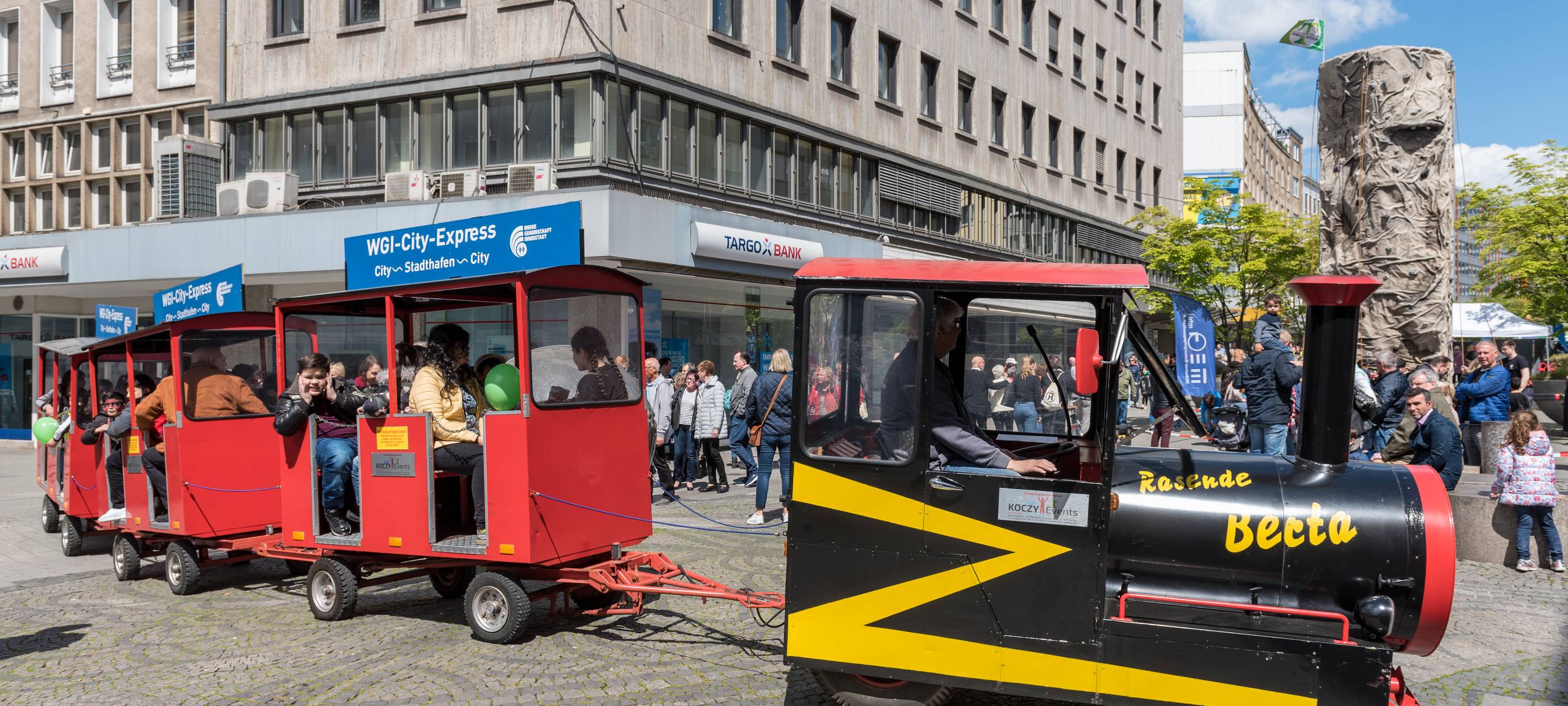 Morgen Doppelveranstaltung in der City