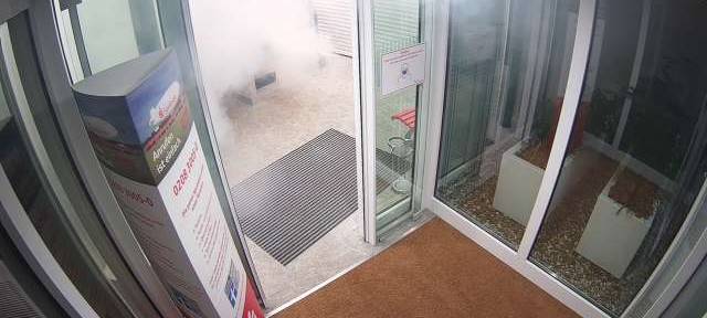 Sparkasse: Automatenknacker werden eingenebelt