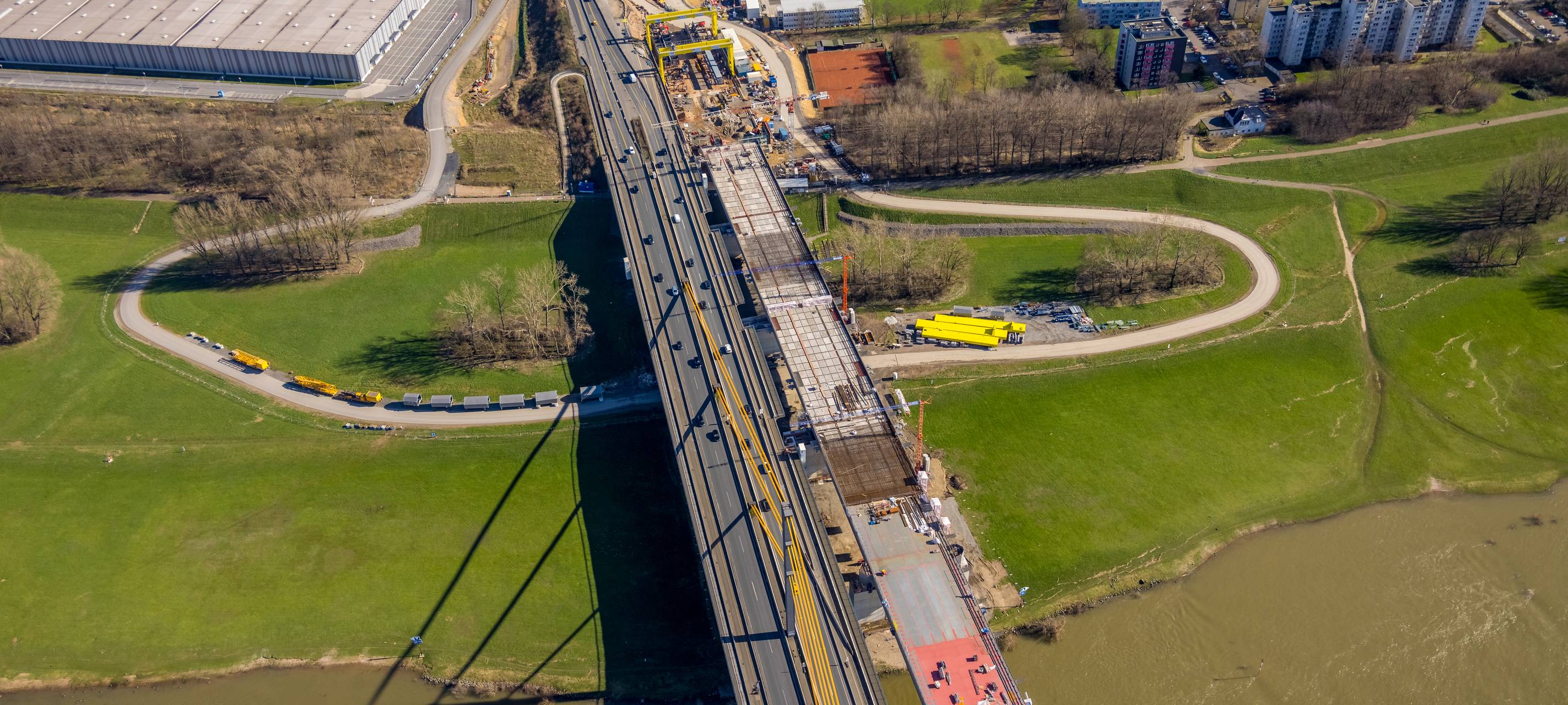 Bauarbeiten sorgen für A40-Sperrung