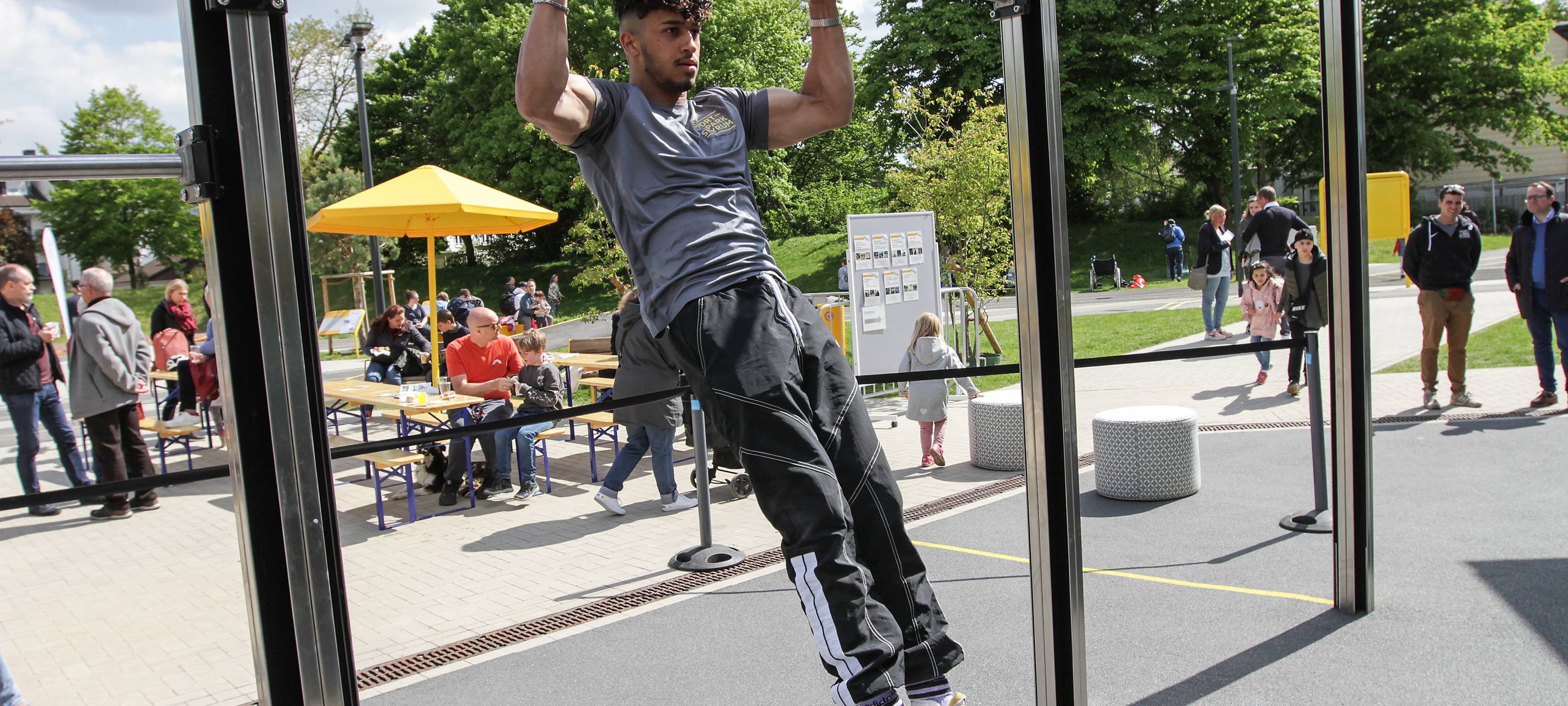 Trendsport Calisthenics wieder zu Gast in Mülheim