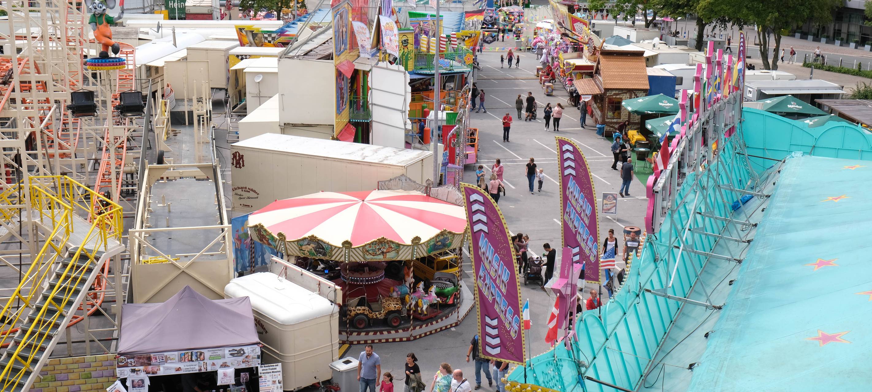 Kirmes und Trödel in Essen