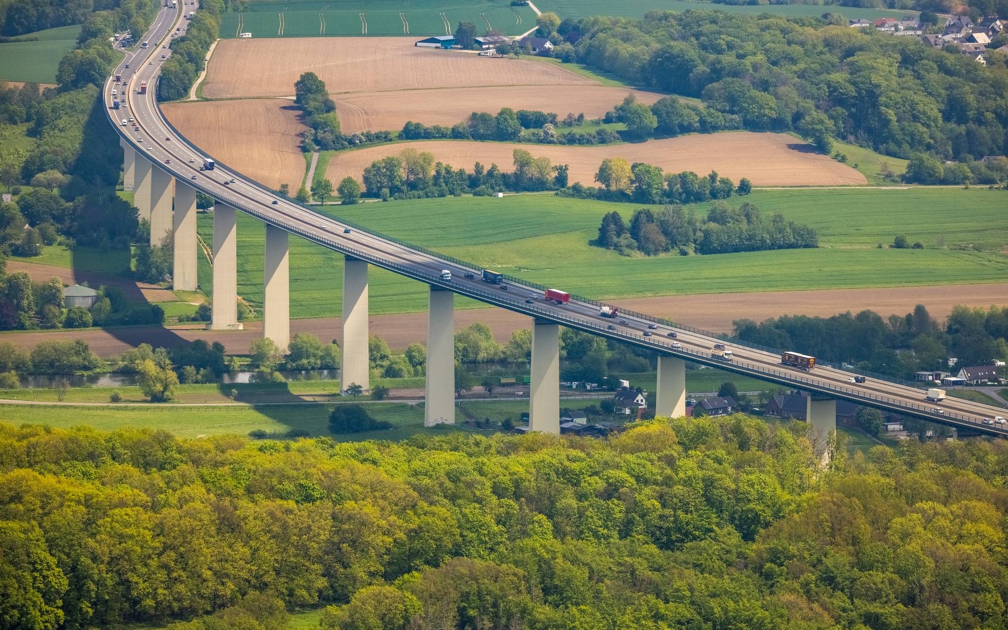 A52-Ruhrtalbrücke: Ab heute wieder Tempolimit 80
