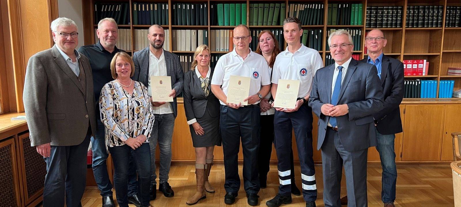 Ehrung für außergewöhnlichen Einsatz